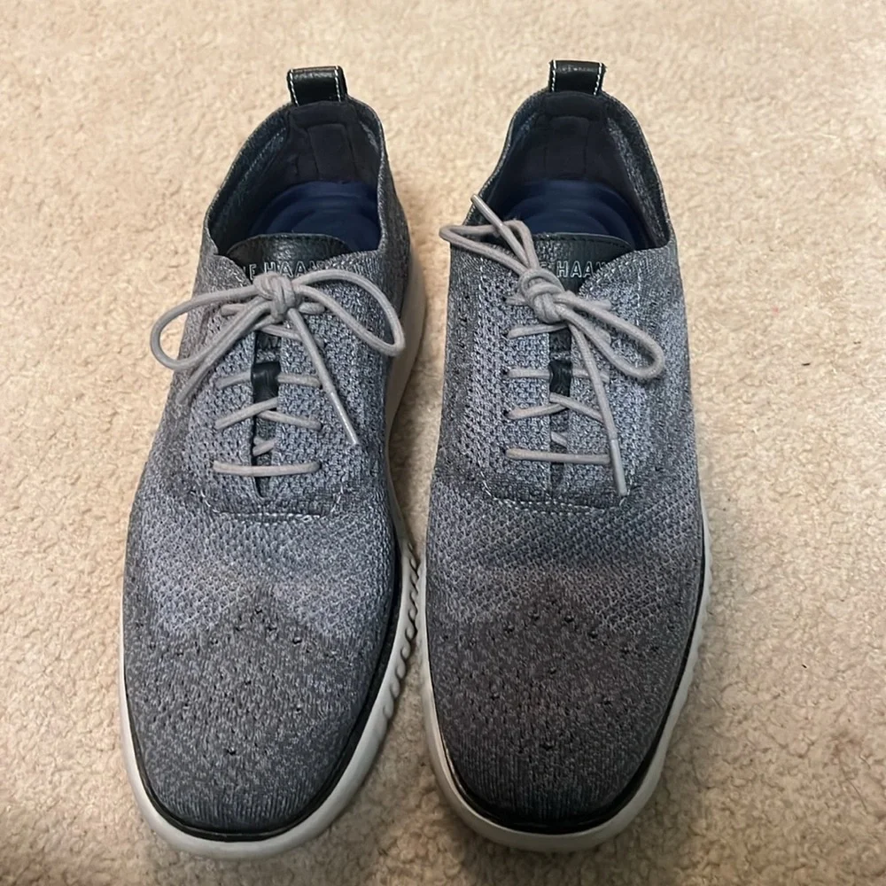 Men Cole Haan 2.ZEROGRAND Wingtip Oxford ShoesMAGNET-IRONSTONE STITCHLITE C27565